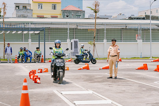 Đề xuất thi bằng lái xe máy thêm sa hình tăng độ khó
