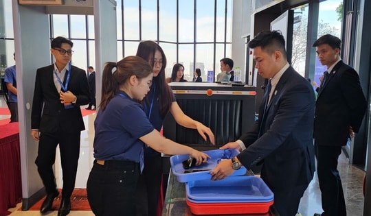 Diễn đàn Kinh tế mùa thu 2025: Kiểm tra an ninh nhiều lớp theo tiêu chuẩn quốc tế