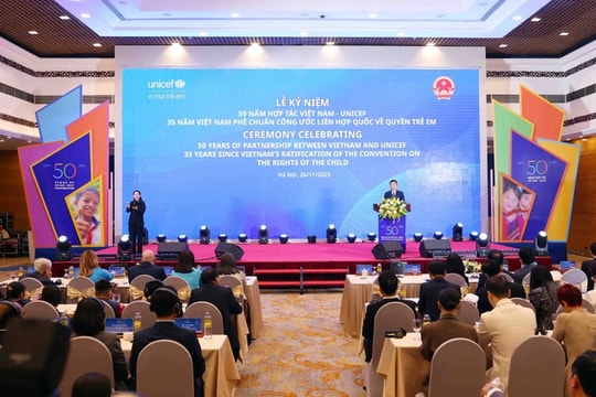 Phối hợp chặt chẽ với UNICEF, hướng tới tương lai tươi sáng hơn cho mọi trẻ em Việt Nam