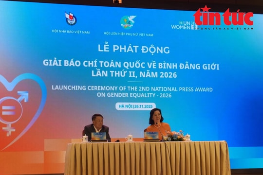 Phát động giải báo chí toàn quốc về bình đẳng giới
