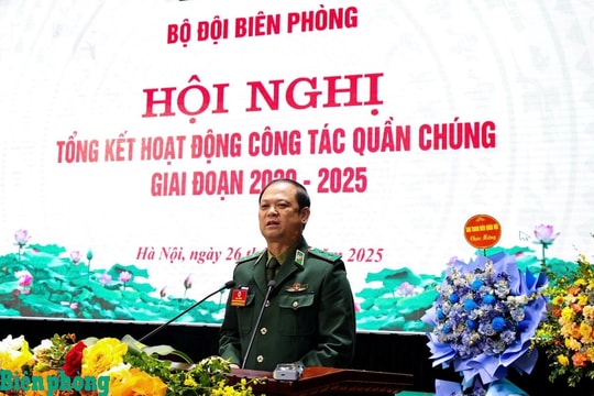 Bộ đội Biên phòng tổng kết hoạt động công tác quần chúng giai đoạn 2020-2025