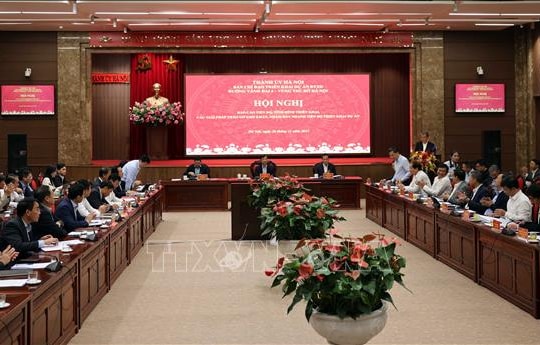 Tháo gỡ khó khăn, đẩy nhanh tiến độ Dự án đầu tư xây dựng đường Vành đai 4