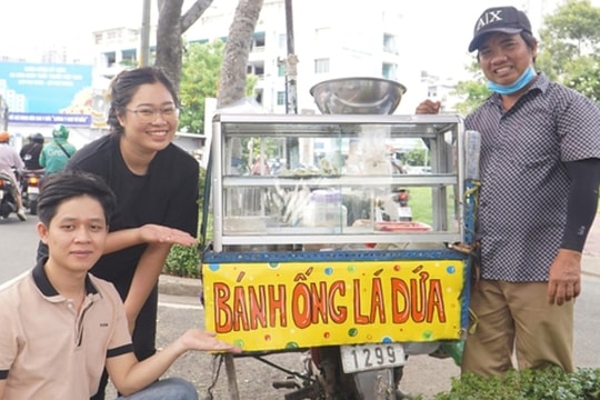 'Vẽ hạnh phúc' kể chuyện những gánh hàng rong