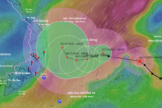 Bão Koto vào Biển Đông