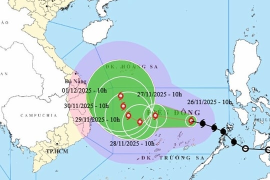Hai kịch bản tác động của bão Koto đến Nam Trung Bộ