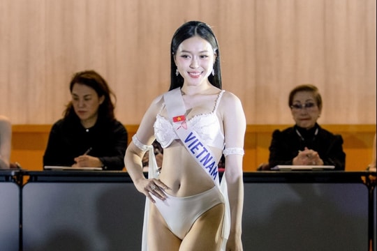 Người đẹp nhà Sen Vàng tại cuộc thi ở Nhật Bản