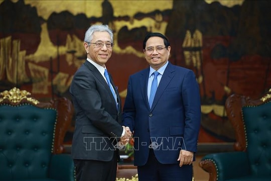 Thủ tướng Phạm Minh Chính tiếp Chủ tịch Tập đoàn Mitsui, Nhật Bản