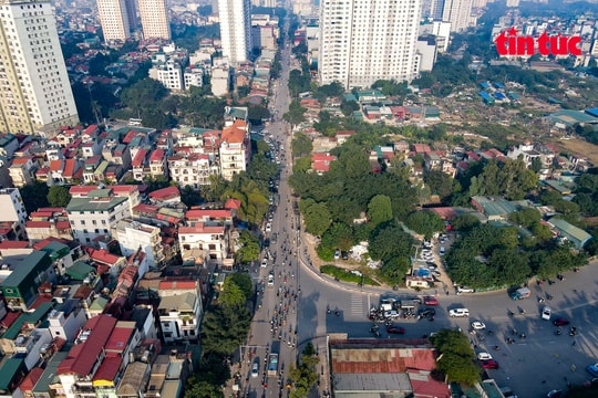 Ảnh 360 độ: Hiện trạng nút giao tỉnh lộ 70 sau khi cấm xe tải trọng 10 tấn