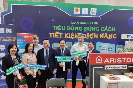 Khai mạc Hội chợ Triển lãm thiết bị tiết kiệm năng lượng và chuyển đổi xanh 2025