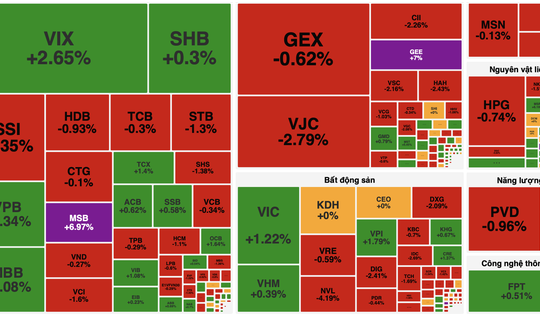 Dòng tiền phân hóa, cổ phiếu lớn nâng đỡ VN-Index