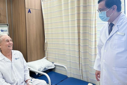 Thay van tim không cần phẫu thuật bệnh nhân