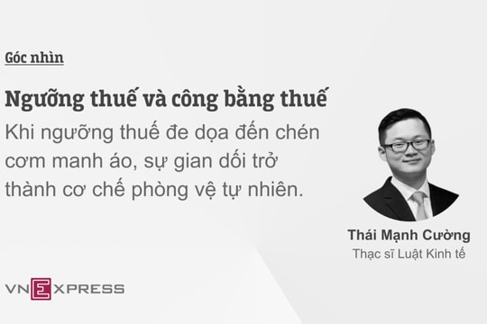 Ngưỡng thuế và công bằng thuế