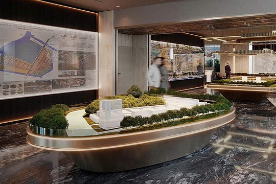 Văn phòng đại diện và sales gallery hơn 1.000 m2 của T&T Homes tại TP HCM