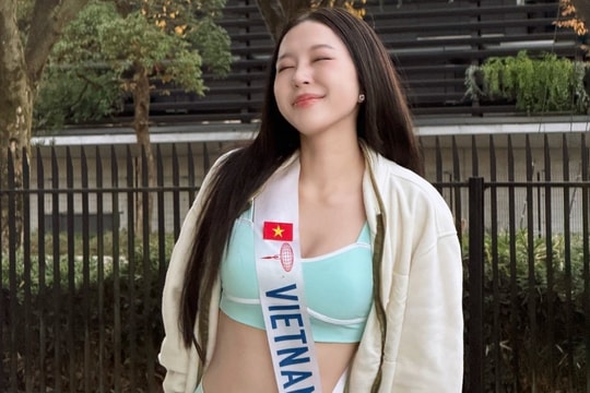 Kiều Duy xin lỗi vì trượt top 20 Miss International