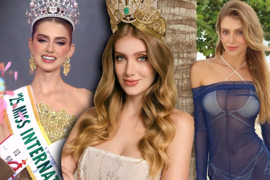 Tân Hoa hậu Quốc tế 2025: Cao 1m8, thạo 3 ngôn ngữ, nhan sắc được ví như búp bê