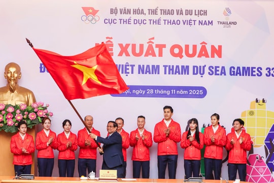 Thủ tướng giao 3 nhiệm vụ cho Đoàn thể thao Việt Nam dự SEA Games 33