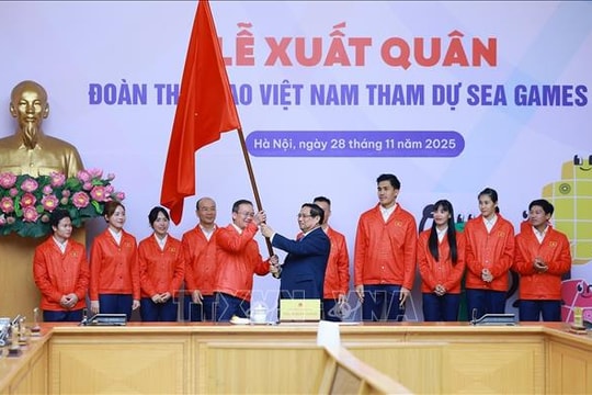 Đoàn Thể thao Việt Nam tham dự SEA Games 33 gồm 1.165 thành viên