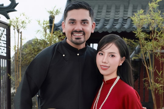 Cô gái bỏ việc ngân hàng vì tình yêu với chàng trai Ấn Độ