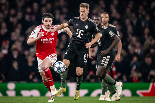 Đội phó Bayern: 'Đấu PSG khó hơn Arsenal'