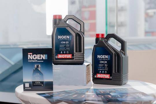 Công nghệ dầu gốc tái chế cho xe hybrid của Motul