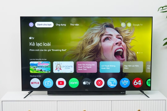TV chạy hệ điều hành Google, tích hợp loa thanh