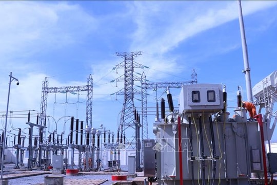 Đấu nối điện phục vụ chuyến bay kỹ thuật đầu tiên tại sân bay Long Thành