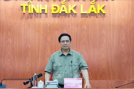 Thủ tướng làm việc với các địa phương về triển khai các biện pháp khắc phục hậu quả mưa lũ