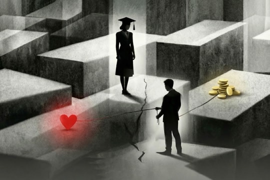 Chồng dễ ngoại tình khi vợ học cao