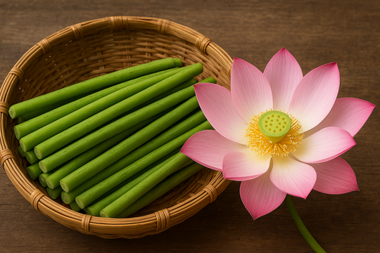 Điều gì xảy ra khi ăn thân cây sen?