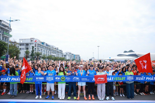 Dấu ấn Li-Ning ở giải Halong Bay Heritage Marathon 2025