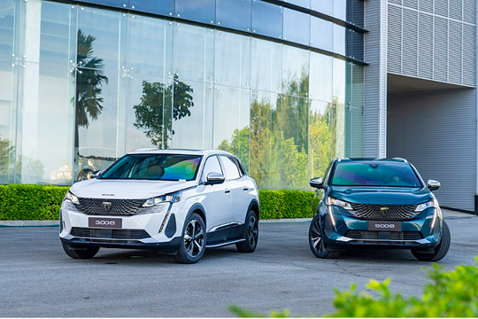 Điểm nhấn trên Peugeot 3008 và 5008 phiên bản nâng cấp mới