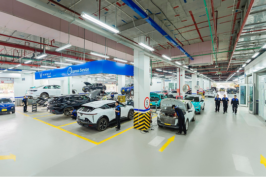 VinFast có xưởng dịch vụ thứ 350 tại Việt Nam