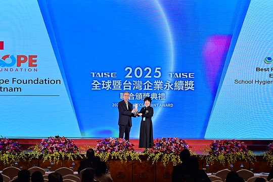 Quỹ Hy vọng đạt Giải thưởng phát triển bền vững toàn cầu GCSA