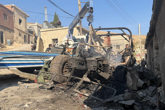 Israel hứng tổn thất khi đột kích ngôi làng Syria