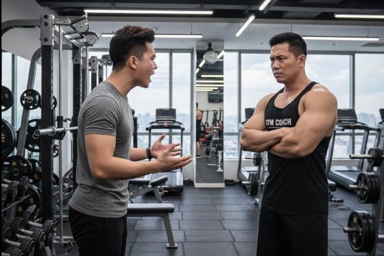 Bi hài đóng 8 triệu đồng phòng gym 'chỉ nhận nữ, không nhận nam'