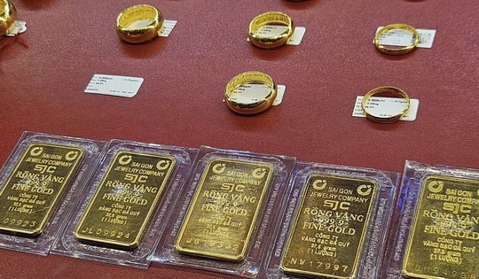 Sáng 29-11, giá vàng miếng SJC tăng lên mức cao chưa từng thấy