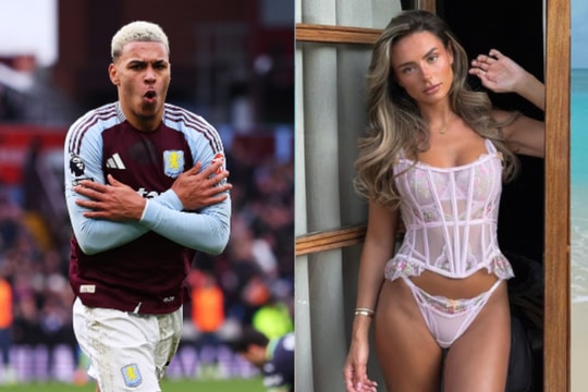 Người mẫu gợi cảm hẹn hò cầu thủ Morgan Rogers