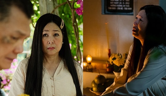 NSND Hồng Vân gây ngạc nhiên ở tuổi U60