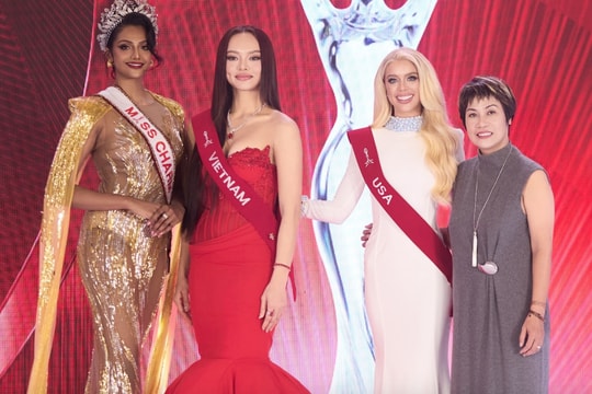 Á hậu Mai Ngô livestream bán hàng khi đang thi Miss Charm, Ban tổ chức lên tiếng