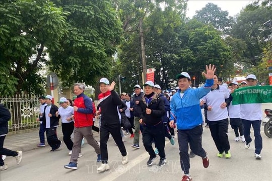 1.000 người tham gia lan tỏa tinh thần toàn dân tập thể dục