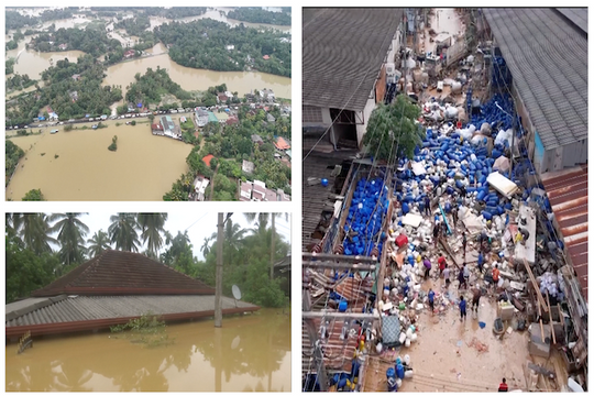 Thảm hoạ lũ lụt ở Đông Nam Á khiến ít nhất 600 người chết, hàng triệu người bị ảnh hưởng