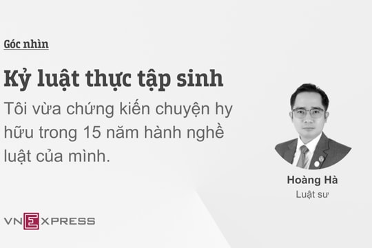 Kỷ luật thực tập sinh