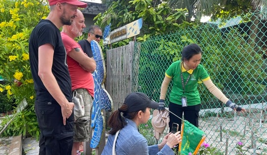 Tin vui đến với Vườn Quốc gia Côn Đảo