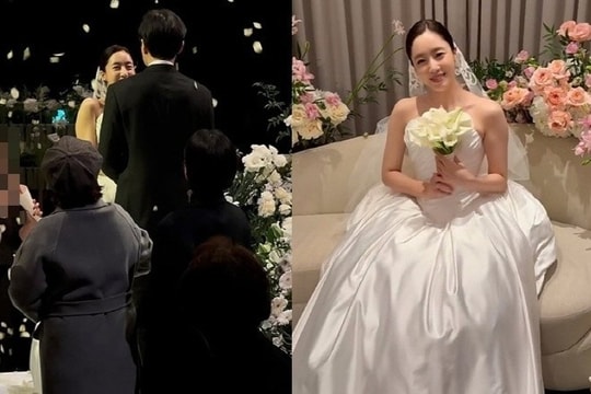 Eun Jung (T-ara) lộng lẫy trong ngày cưới