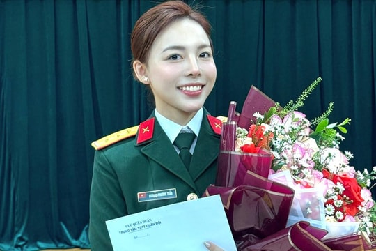 Nữ xạ thủ quân hàm Thượng uý lĩnh trọng trách ở SEA Games 33 là ai?