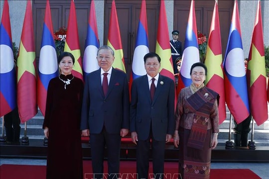 Việt Nam - Lào khẳng định tầm nhìn chung, lợi ích chiến lược đan xen và định hướng đồng hành lâu dài