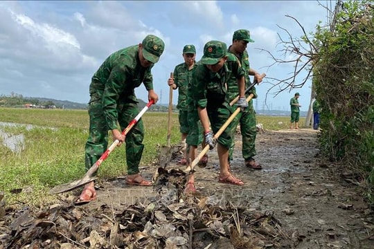 Bộ Tổng Tham mưu yêu cầu các đơn vị ứng phó với mưa lũ khu vực miền Trung