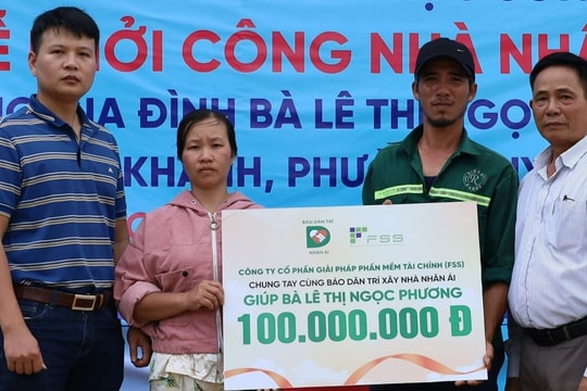 Khởi công nhà Nhân ái ở Đắk Lắk, giúp người dân tái thiết cuộc sống sau lũ