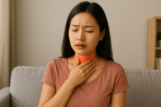 Trào ngược dạ dày có gây viêm họng không?