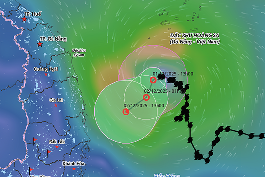 Bão Koto suy yếu thành áp thấp nhiệt đới